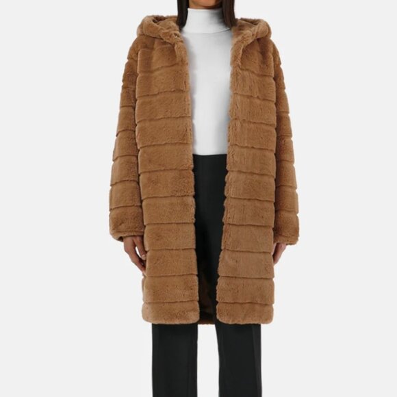 Apparis Faux Fur Coat - Picture 2 of 4